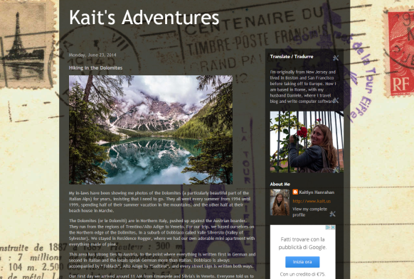 Kait’s Adventures has moved from Blogger to WordPress
